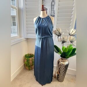 AND Denim Chambaray Blue Dress